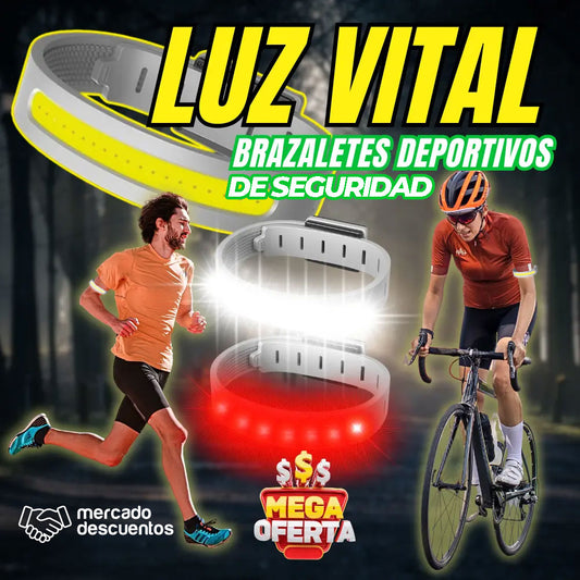 BRAZALETE LUMINOSO DE SEGURIDAD DEPORTIVO